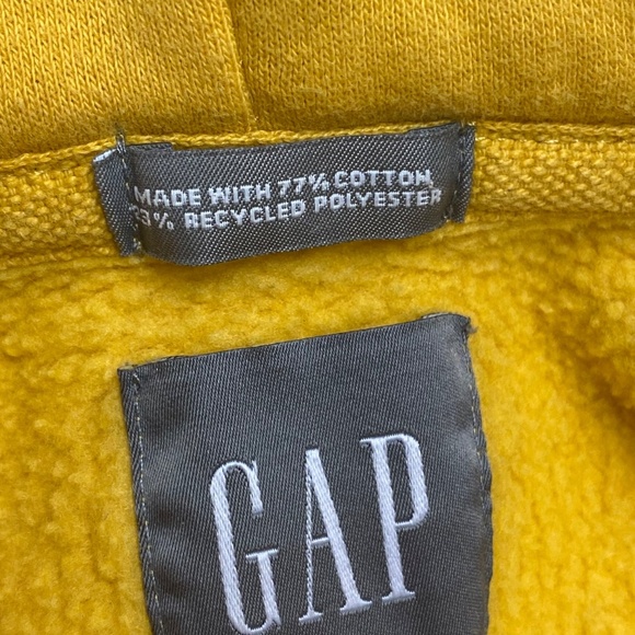 GAP -Set of Two- Men Pullover Hoodies Gray and Rugby Gold Size Small - Picture 5 of 10